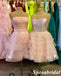 Mismatched Sweetheart Sleeveless A-Line  Mini Dresses/ Homecoming Dresses, PD3626