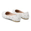 New Arrival White Pearl Sparkling Diamond Flat Shoes Wedding Shoes Flat Evening Shoes