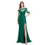 Mismatched Mermaid Emerald Green Sexy Elegant Mermaid Long Bridesmaid Dresses, WG641