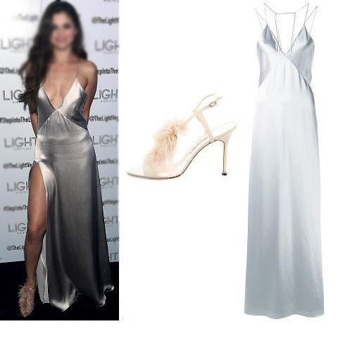 Charming Prom Dress, Sexy New Slit Simple Fashion Prom Dress, Evening Dress, Party Dresses, , PD0416 - SposaBridal
