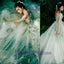 Green Fairy Beautiful Long Unique New Design Elegant Lace Up Back Charming  Prom Dresses, PD0629