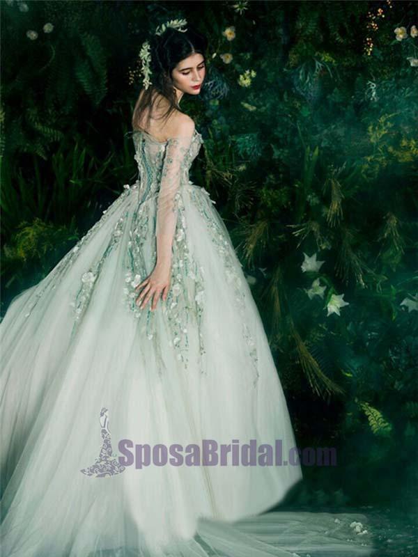 Green Fairy Beautiful Long Unique New Design Elegant Lace Up Back Charming  Prom Dresses, PD0629