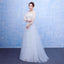 Long Sleeves Lace Applique Crystal Elegant Beautiful Real Made Newest Style Wedding Dresses, WD0223