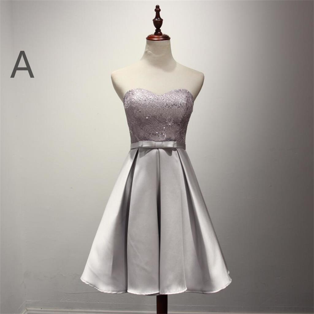 New Design Lovely Junior Cheap One Shoulder Sweetheart Scoop Homecoming Dress,  PD0412