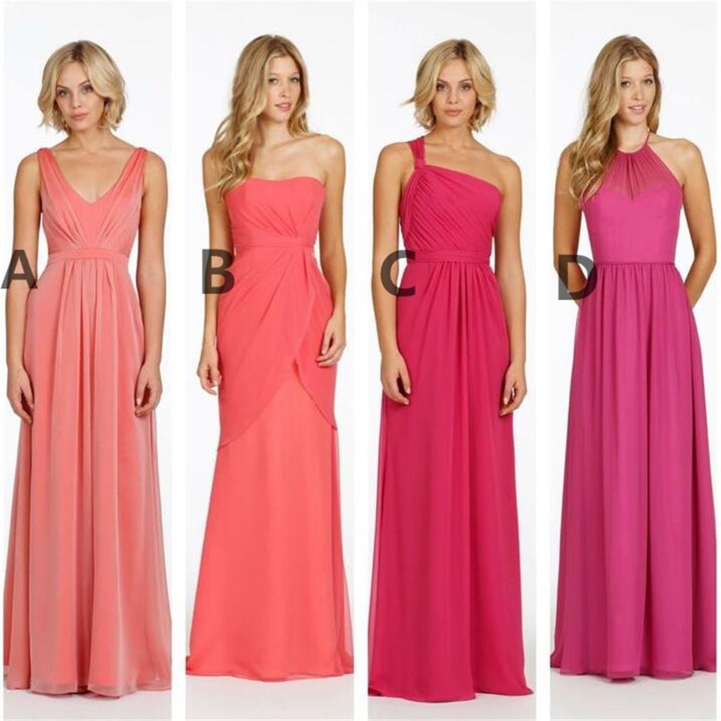 Cheap Different Style and Color Chiffon  New Arrival Bridesmaid Dresses , PD0281 - SposaBridal