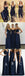 Convertible New Design Elegant Lace Chiffon Navy Blue   Inexpensive Bridesmaid Dresses, WG70
