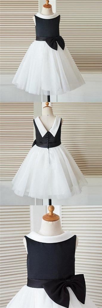 Simple Soft Affordable Tulle Most Incredible Flower Girl Dresses, Junior Bridesmaid Dresses, FG092