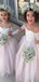 A-line Long Sleeves Lace Tulle Cute Hot Sale Flower Girl Dresses FG146