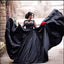 Black Long Sleeves Lace Elegant Modest Prom Dress, A-Line Ball Gown Weding dresses, WD0299