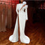 Custom Mermaid Women's Round Neck Hot Sale Popular Modest Prom Dresses PD1940