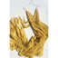 Elegant Soft  Yellow Chiffon Long Deep V Neck Spaghetti Straps Prom Dresses, PD1109