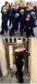 Lace Long Sleeve Ankle Length Sexy Bohemia Beach Bridesmaid Dresses, WG298