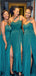 New Style A-line Simple Bridesmaid Dresses With Split WG903