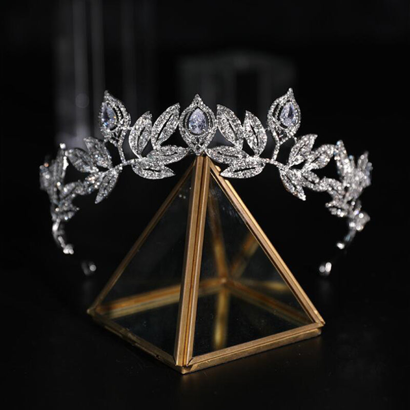 Bridal Crown Rhinestone Headwear Shiny Wedding Jewelry Bridal Accessories, ORN07
