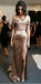 Off Shoulder Mermaid Cheap Simple Side Split Long Prom Dresses ,PD1030