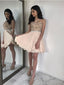 Charming Sweetheart Lace Beaded Short Cheap Homecoming Dresses Online, CM581